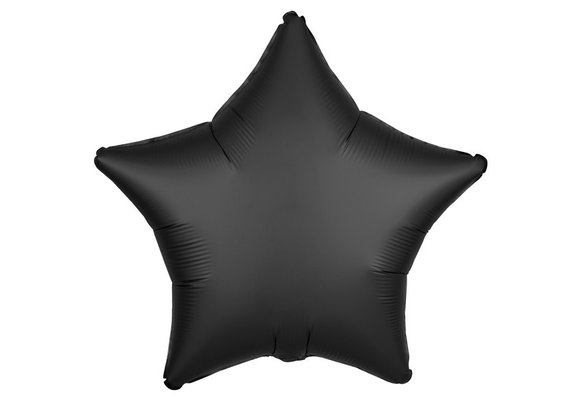 Star - Satin Luxe Onyx Black - 18 inch - Anagram
