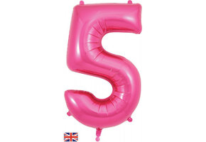 SALE > Cijfer Fuchsia - 5 - Oaktree 34 inch