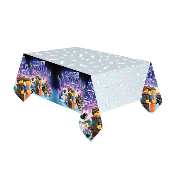 Table Cover - Lego Movie 2 - Plastic 120 x 180 cm