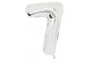 SALE > Cijfer Silver 7 - HA24"/60cm - 2 stuks