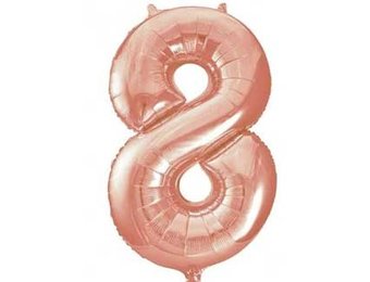 Cijfer Rose Gold 8 - HA24"/60cm
