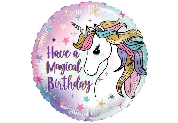 ECO - Birthday Magical Unicorn - K18"