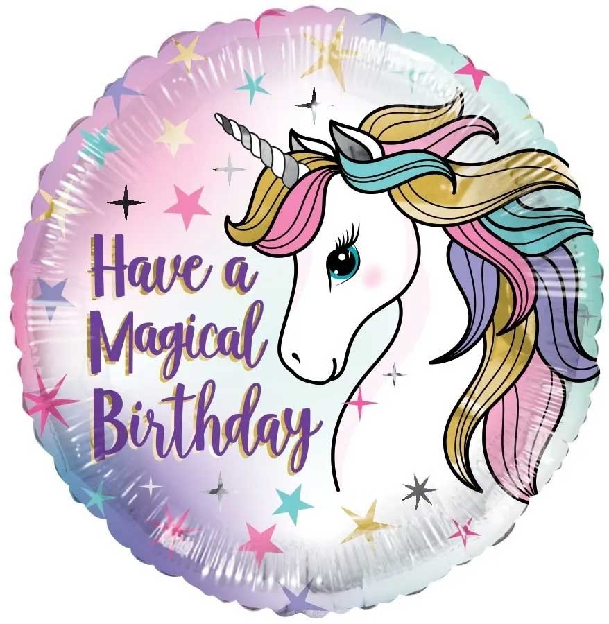 ECO - Birthday Magical Unicorn - K18"