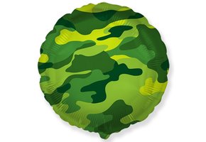 ROUND - Camouflage - Flex - 45 cm