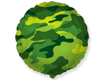 ROUND - Camouflage - Flex - 45cm