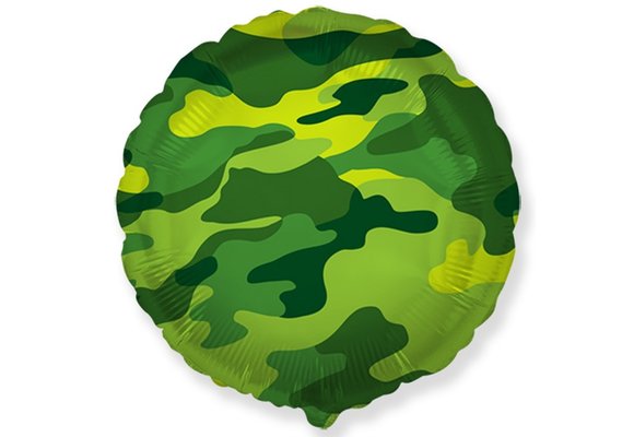 ROUND - Camouflage - Flex - 45cm