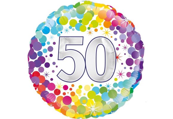 Colourful Confetti - 50 - Oaktree - 18 inch