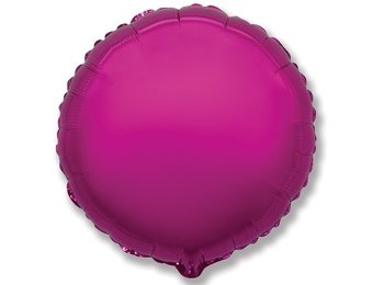 Round - Fuchsia - FX9"/22cm - 5 stuks