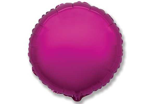 Round - Fuchsia - 9 inch - 5 stuks - Flex