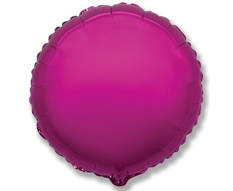 Round - Fuchsia - FX9"/22cm - 5 stuks