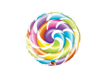 MICRO - Lollipop Swirl - 9 inch - Qualatex