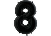 Cijfer Black 8 - G40"/101cm