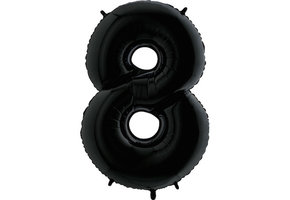Cijfer Black 8 - G40"/101cm