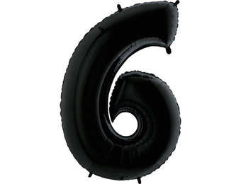 Cijfer Black 6 - G40"/101cm