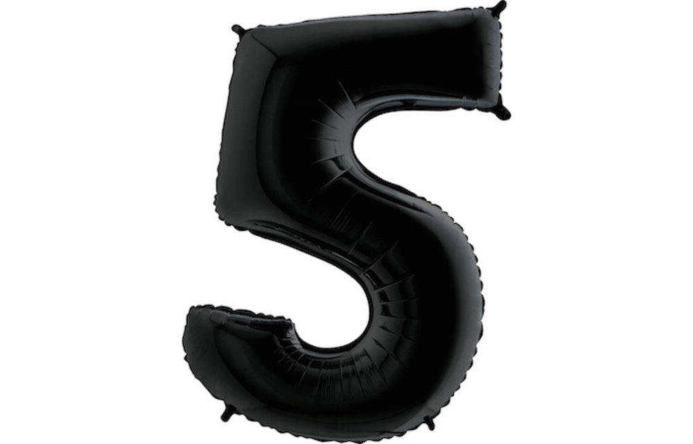 Cijfer Black 5 - Grabo - 40 inch