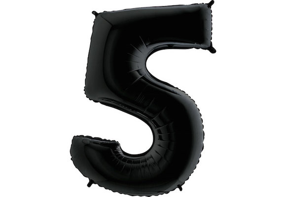 Cijfer Black 5 - Grabo - 40 inch