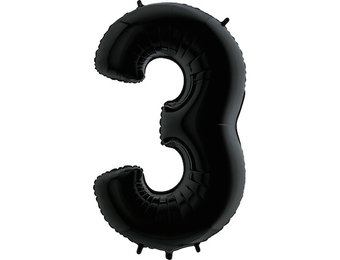 Cijfer Black 3 - G40"/101cm