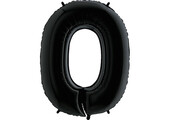 Cijfer Black 0 - G40"/101cm