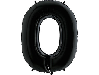 Cijfer Black 0 - G40"/101cm