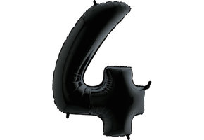 Cijfer Black 4 - Grabo - 40 inch