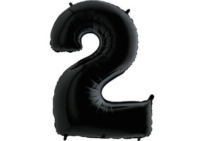 Cijfer Black 2 - G40"/101cm