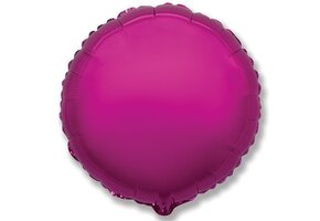Round - Fuchsia - 18 inch - Kaleidoscope.