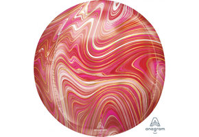 ORBZ - Marblez Red - A38cm x 40cm