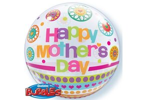 BUBBLE Mother's Day Colourful Letters- 22 inch - Qualatex