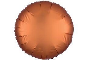 Round - Satin Luxe Amber - A18"/45cm
