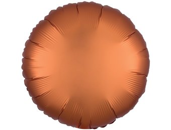 Round - Satin Luxe Amber - A18"/45cm