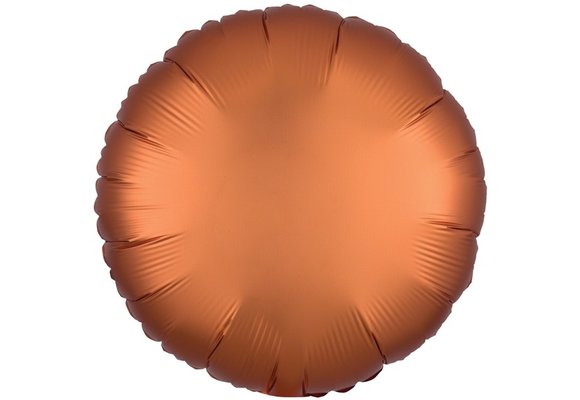 Round - Satin Luxe Amber - 18 inch - Anagram
