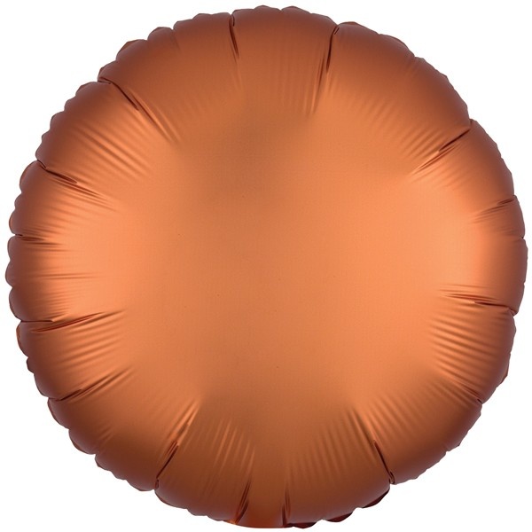 Round - Satin Luxe Amber - 18 inch - Anagram