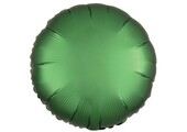 Round - Satin Luxe Emerald - 18 inch - Anagram