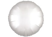 Round - Satin Luxe White - A18"/45cm