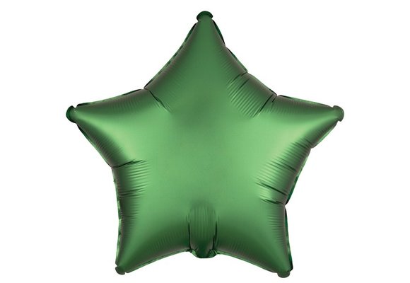 Star - Satin Luxe Emerald - A18"/45cm