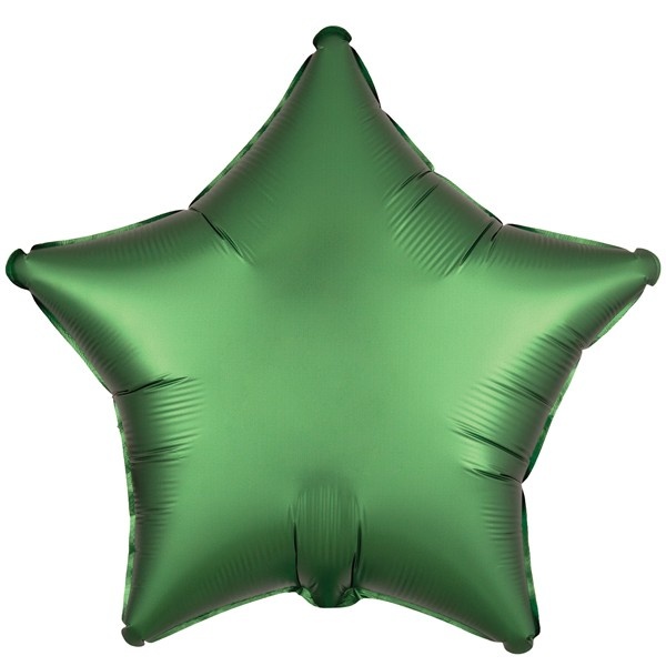 Star - Satin Luxe Emerald - A18"/45cm