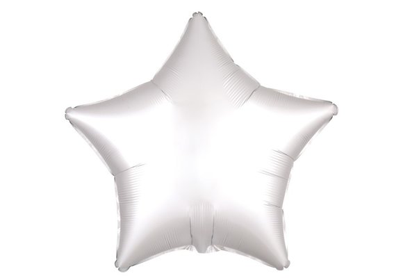 Star - Satin Luxe White - 18 inch - Anagram