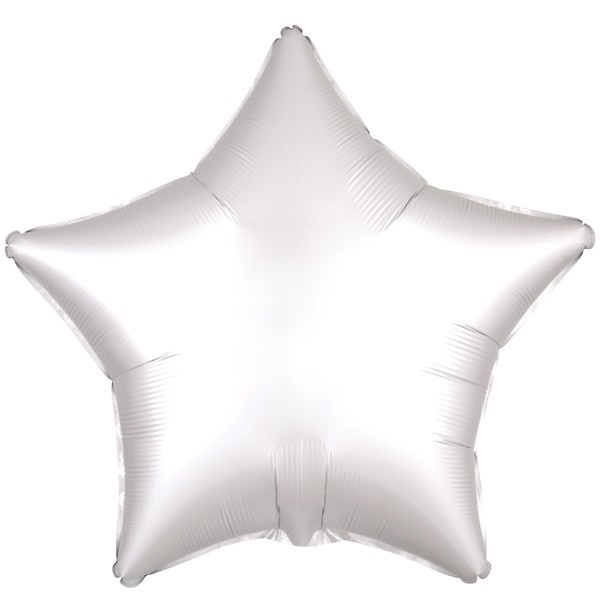 Star - Satin Luxe White - A18"/45cm
