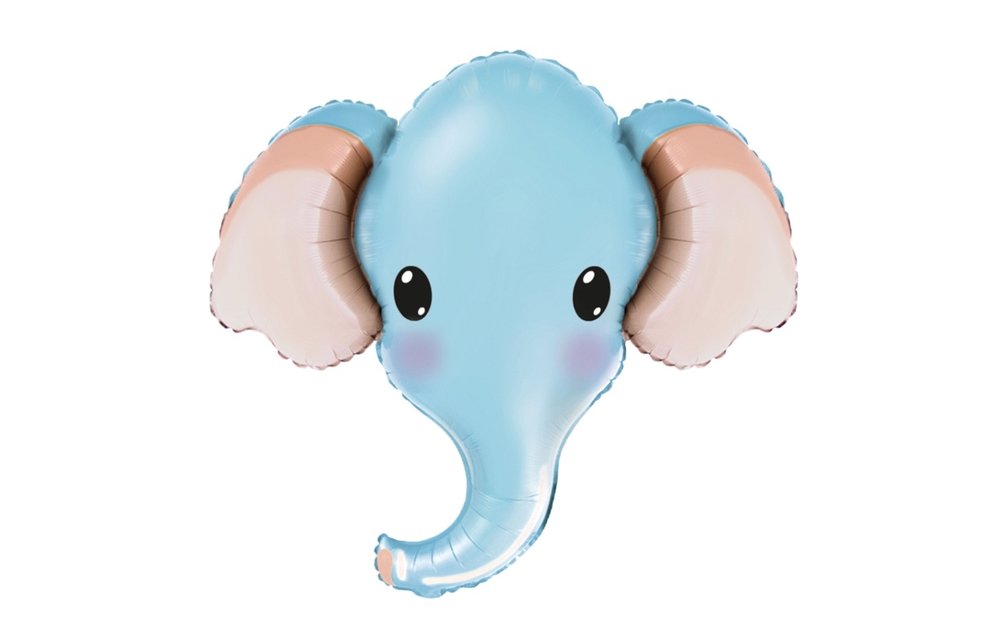 Elephant Head Blue -32 inch - Flex