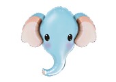 Elephant Head Blue - FX32inch