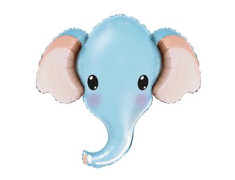 Elephant Head Blue - FX32inch