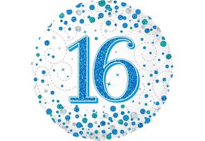 Sparkling Fizz - Blue  - 16 - Oaktree - 18 inch