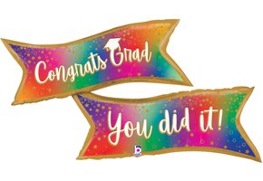 Colorful Banner - You did it - A49"/124cm