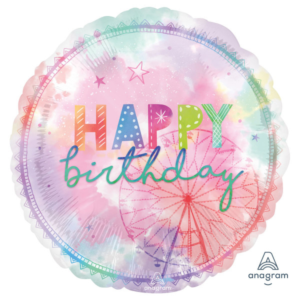 JUMBO - Happy Birthday Ferriswheel - A71 x 71cm