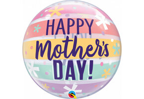 BUBBLE Mother's Day Pastel Stripes - 22"/56cm
