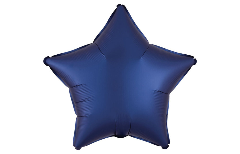 Star - Satin Luxe Navy - 18 inch - Anagram