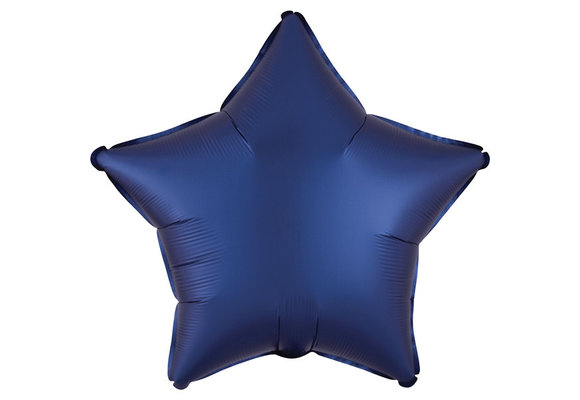 Star - Satin Luxe Navy - 18 inch - Anagram