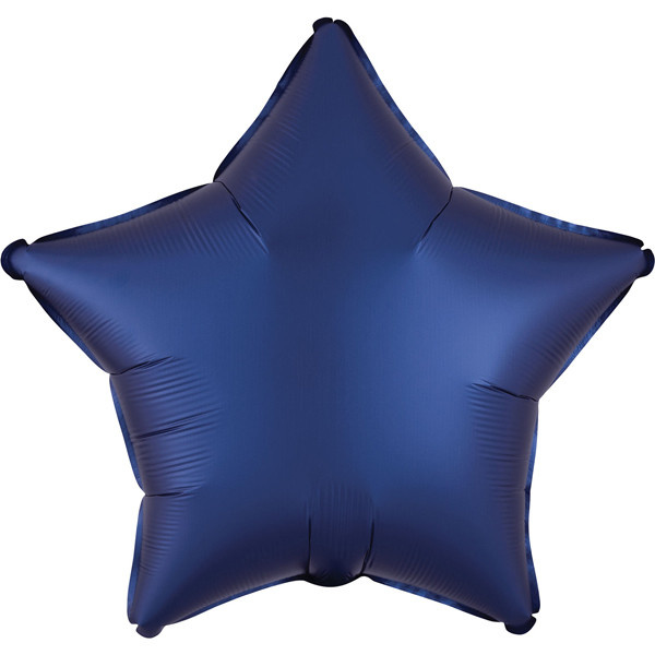 Star - Satin Luxe Navy - 18 inch - Anagram