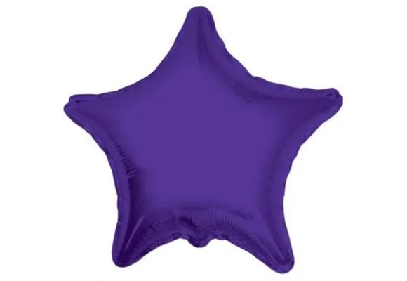 SALE > Star - Purple - 18 inch - Kaleidoscope