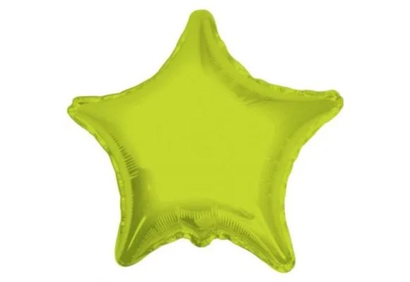 SALE > Star - Lime Green - 18 inch - Kaleidoscope.